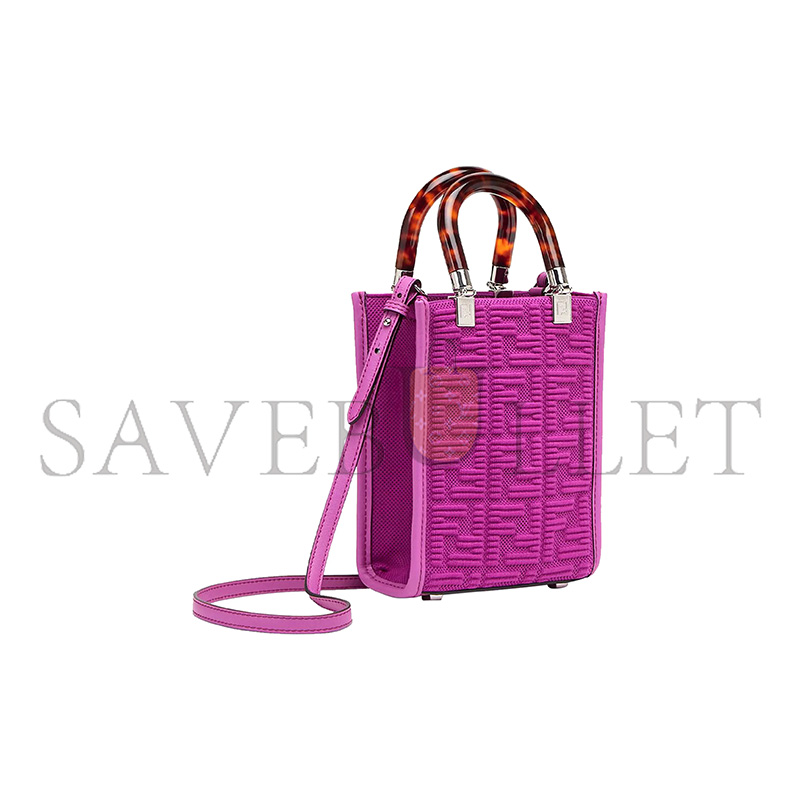 F**di mini sunshine shopper tote 8bs051agy0f037t (18*14.5*6cm)